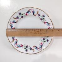 Vintage Royal Tara Raphoe Salad Plates, Set of Four, Irish Bone China