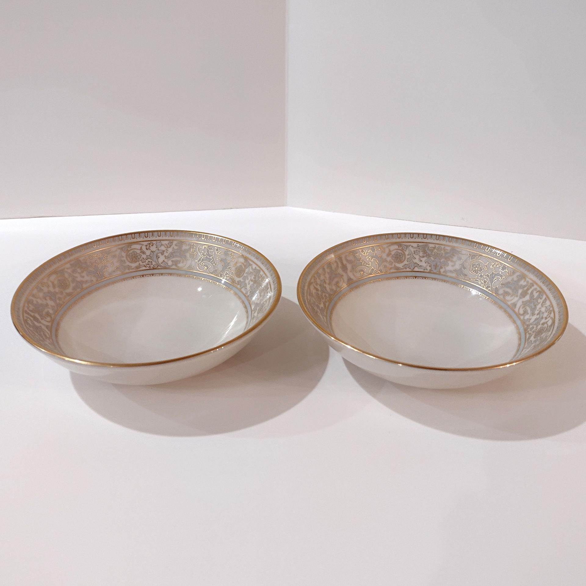 Vintage Gorham Lorenzo de Medici Dessert Bowls, Set of Two