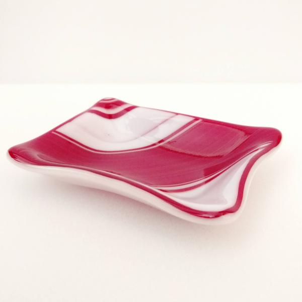 Fused Glass Trinket Dish / Spoon Rest