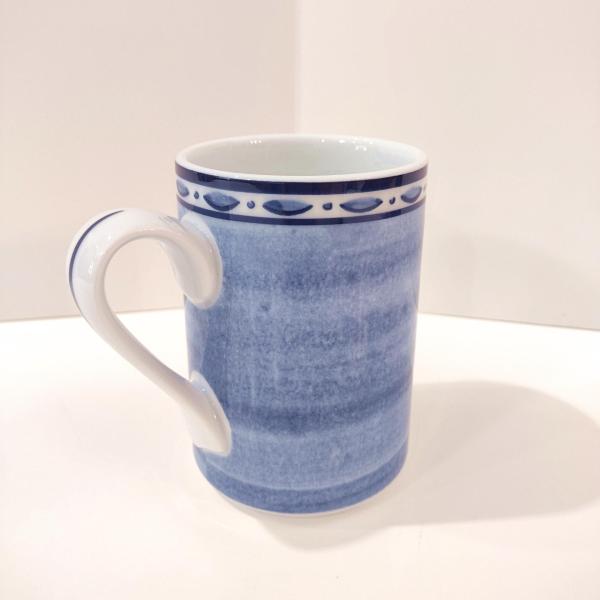 Vintage Dansk Bistro Cafe Belgian Blue Coffee Tea Mug, Multiples Available