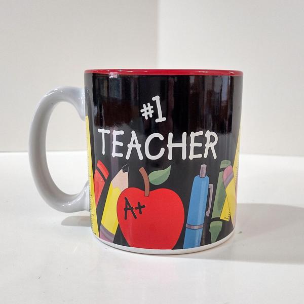 Vintage Inspirational Teacher Appreciation Ceramic Coffee Tea Mug, Teacher Gift