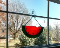 Stained Glass Watermelon Slice Suncatcher