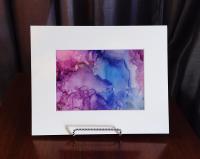 Alcohol Ink Painting Grouping, Set of 6