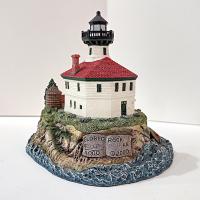 Vintage Eldred Rock Alaska Lighthouse Figurine, 2000 Harbor Lights #257 Younger and Associates