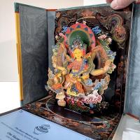 Vintage Tibetan Buddhist Goddess Alters Pop-up Book, A Pop-up Gallery of Traditional Art and Wisdom