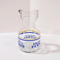 Vintage French Pernod Anisette Water Juice Carafe Bottle