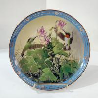 Vintage Danbury Mint Winged Treasures Bird Collector Plates, Set of Four