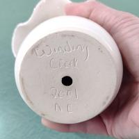 Vintage Ceramic Birdhouse, Winding Creek Pottery Bird House