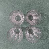 Vintage Fleur de Lis Drinking Glasses, Set of Four