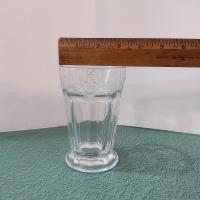 Vintage Fleur de Lis Drinking Glasses, Set of Four