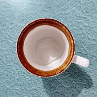 Vintage Coloroll England Biltons Ceramic Coffee Tea Mug, Village Scene Mug