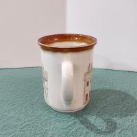 Vintage Coloroll England Biltons Ceramic Coffee Tea Mug, Village Scene Mug