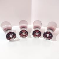 Vintage Block Polish Crystal Stockholm Amethyst Wine Glasses, Set of Four