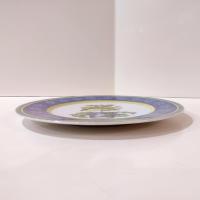 Vintage Villeroy and Boch Switch 3 Corfu Country Collection Luncheon Plate, German Porcelain Plate with Lemon Tree Design