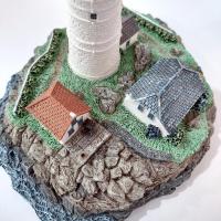 Vintage Boston Harbor Lighthouse Figurine, 1999 Harbor Lights #402R Younger and Associates
