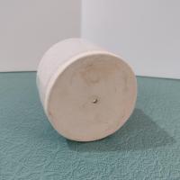 Vintage Ceramic Planter Pot, Beige Glaze Ceramic Small Pot