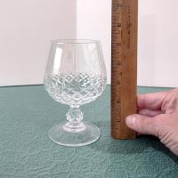 Vintage Cristal D'Arques Longchamp Crystal Brandy Snifter Cognac Glass