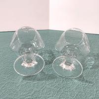 Vintage Libbey Chivalry Brandy Snifter Cognac Glasses, Set of Two