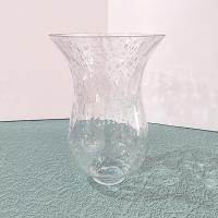 Vintage Clear Bubble Glass Hurricane Candle Chimney, Glass Oil Lamp Globe