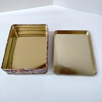 Vintage Buttons Pearls and Lace Metal Storage Tin Box