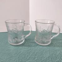 Vintage Arcoroc Canterbury Crocus Coffee Tea Mugs, Set of Two