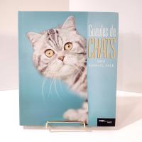 Vintage Cats Photography Art Book, Gueules de Chats by Rachael Hale, French Cat Coffee Table Book
