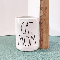Vintage Rae Dunn Cat Mom Oversized Coffee Tea Mug