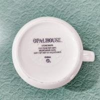 Vintage Cat Person Pink and White Oversized Coffee Tea Mug, Mother's Day Cat Lover Gift