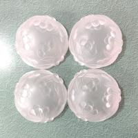 Vintage Mikasa Bountiful Frosted Glass Salad Soup Bowls, Set of Four, Raised Cherries Fruit Design