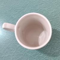 Vintage Black and White Toile Rooster, Chicken, Ducks, and Flowers Ceramic Coffee Mug