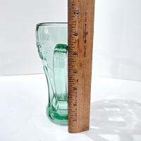 Vintage Libbey Green Glass Coca Cola 16 Ounce Mug