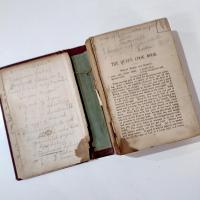 Antique First Edition 1895 The Queen Cook Book, Mrs. William Hart Boyd Cookbook, Vintage Cook Book