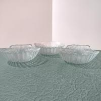 Vintage Arcoroc Coquillage Shell Cereal Bowls, Set of 3