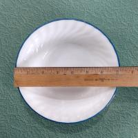 Corelle Blue Velvet Swirl Cereal Salad Soup Bowls, Set of Two