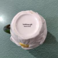 Vintage Teleflora Daisy Ceramic Pitcher Vase