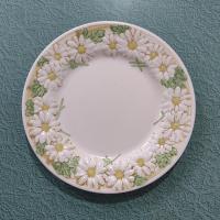 Vintage Sculptured Daisy Metlox Poppy Trail Plates, Set of Three