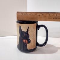 Doberman Dog Ceramic Oversized Coffee Tea Mug