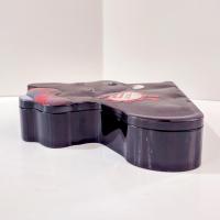 Vintage Walkers Shortbread Scottie Dog Shaped Tin Box, Scotland Storage Tin