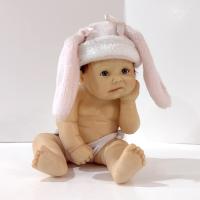 Ashton Drake It's Not Easy Being Cute Sherri Rawn Doll, Baby Doll with Pink Easter Bunny Ears