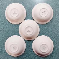 Vintage Franciscan Desert Rose Fruit Dessert Sauce Bowls, Set of 5, England Backstamp Desert Rose Pattern