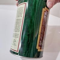 Vintage 1990 Harold Roe "Spooked" Mallard Duck Cylinder Tin, Lowrey's Ducks Unlimited Collector Tin