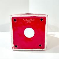 Rae Dunn USA Patriotic Red Ceramic Birdhouse