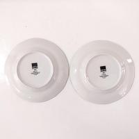 Vintage 222 Fifth Gisela Floral Appetizer Plates, Set of 2