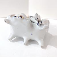 Vintage Victorian Courting Couple Porcelain Figurine, Wedding Anniversary Gift