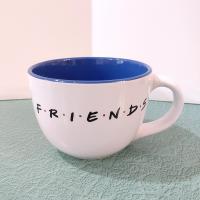 Vintage Friends TV Show Oversized Ceramic Coffee Mug, 24 Ounce XL Soup Mug