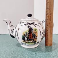 Vintage Paul Cardew Ceramic Teapot, God Bless the Gardener English Teapot