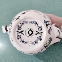 Vintage Paul Cardew Ceramic Teapot, God Bless the Gardener English Teapot