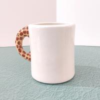 Vintage Fox Ceramic Coffee Tea Mug, Fox Figurative Mug