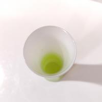 Vintage Libbey Lime Green and White Ombre Bud Vase, MCM Gradient Green Flower Vase