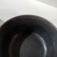 Vintage Gray Stoneware Soup Salad Cereal Bowls, Set of Two